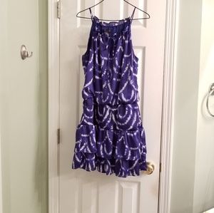 Bisou Bisou Blue Sun Dress